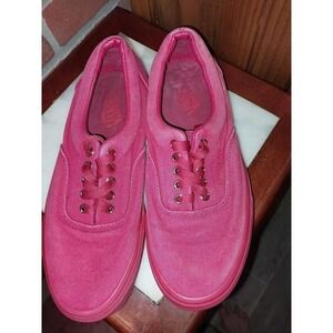Red VANS Size 9